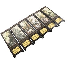  Small Folding Screen Chinese Folding Screen Desktop Room Divider for Desktop
