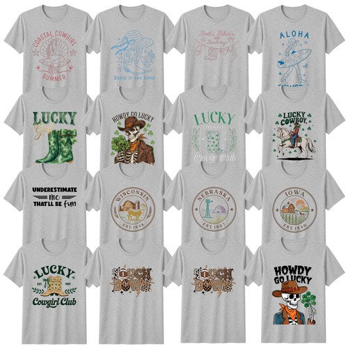 Western shirt country - western, t-shirt