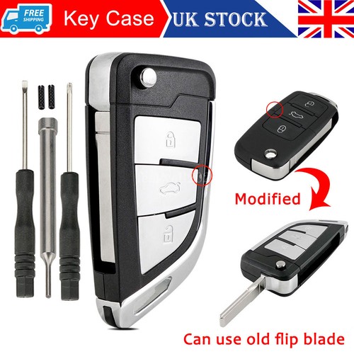 Upgrade button flip key fob - 3,