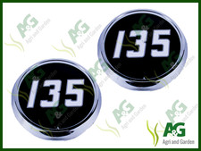 Bonnet Badge Chrome Type x 2 -