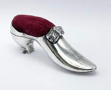 SILVER PIN CUSHION NOVELTY