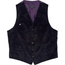 Duchamp Black Velvet Waistcoat