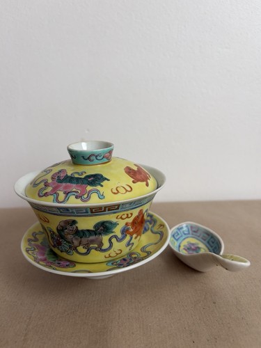 Antique chinese famille - antique, rose