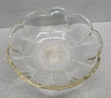 Large Clear Glass Serving Bowl