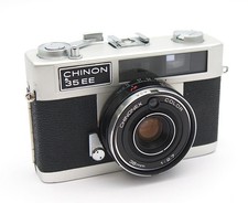 Chinon 35EE 35mm Compact Rangefinder Camera w/ 38mm F2.7 Lens - New Light Seals