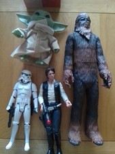 Star Wars Vintage Action Figures Toy Playset Bundleset of 4 Figures