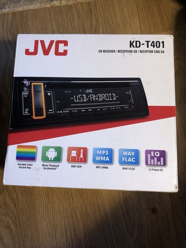 Jvc t401 receiver car - cd,
