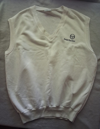 Vintage sergio tacchini white - sergio,