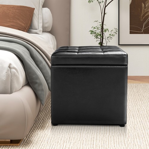Upholstered stool 40x40x40cm - upholstered,