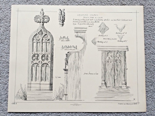 Gresford church bench - gresford,