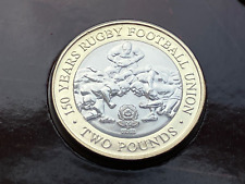 2021 JERSEY RUGBY RFU 150TH ANNIVERSARY - SCRUM - 2 TWO POUND COIN BU UNC