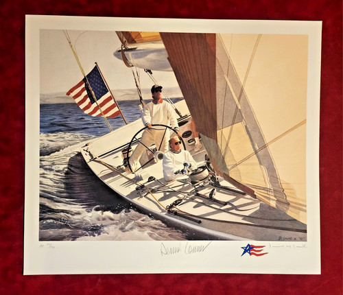Dennis conner signed america - dennis,