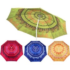 1.9M Garden Parasol Mandala
