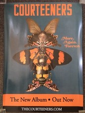 COURTEENERS - MUSIC PROMO POSTER - MORE AGAIN FOREVER ALBUM - ORIGINAL OFFICIAL