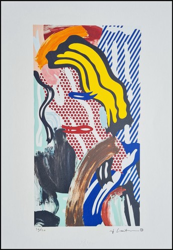 Roy lichtenstein blonde - blonde, *