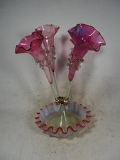 Antique epergne cranberry - antique,