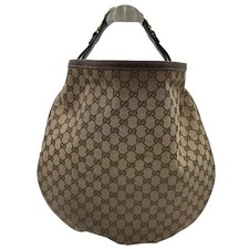 Gucci GG Canvas Horsebit Hobo