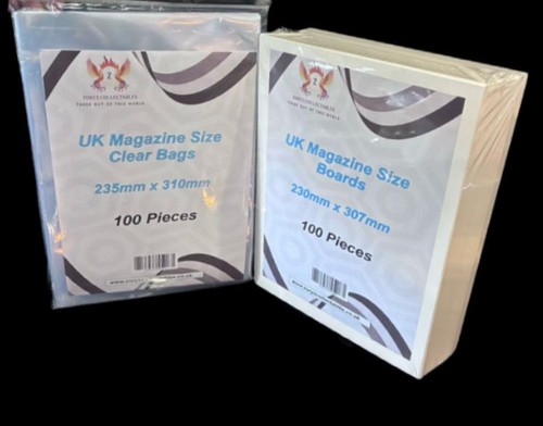 100 magazine size backing - uk,