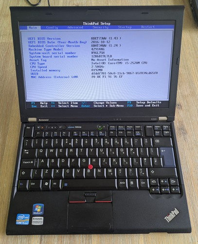 Lenovo thinkpad x220 intel - x220,