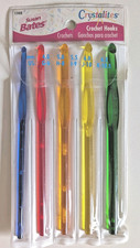 Susan Bates Crystallites Crochet Hook Set (five hooks)