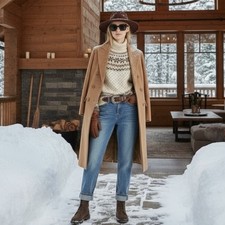 💯Cashmere womens coat