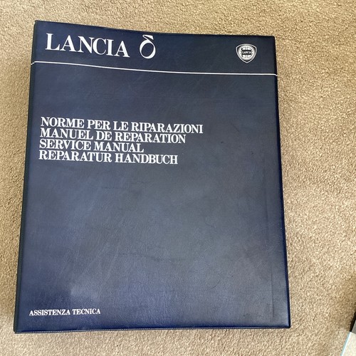 Lancia delta original service - delta,