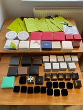 Bundle 60+ jewellery boxes &