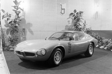 Bertone Alfa Romeo Canguro prototype 1964 Motor Show Car Old Photo 7