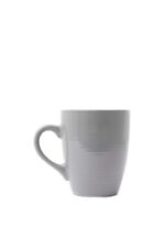 Medium Grey Textured Stoneware Mug - Ideal For Coffee, Tea and Hot Chocolate