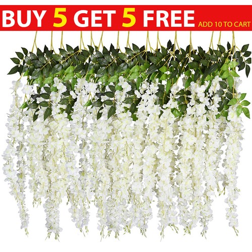 Artificial hanging wisteria - artificial,