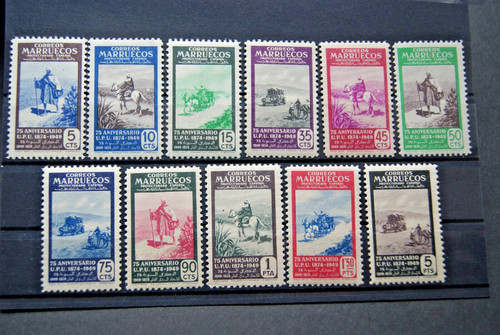 Spanish morocco stamps - stamps., 1949