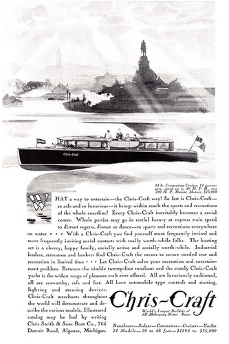 1930 chris craft - chris, boats