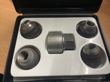 2013 ON MK3 VAUXHALL ZAFIRA C TOURER ALLOY WHEEL LOCKING NUT SET WITH KEY 19MM
