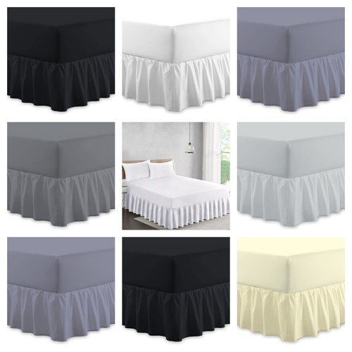 Plain dyed easy care valance - plain,
