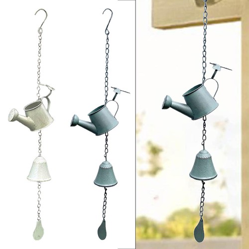 Watering can iron wind chime - iron,