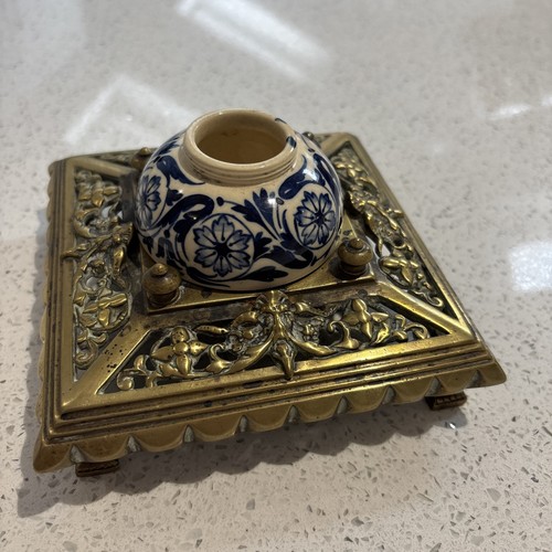 Antique victorian ornate brass - antique,