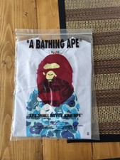  Bape Blue Camo Size Medium 