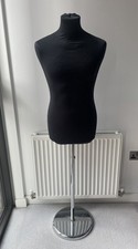 Male Mannequin Tailors Torso Bust Adjustable Height Dressmakers