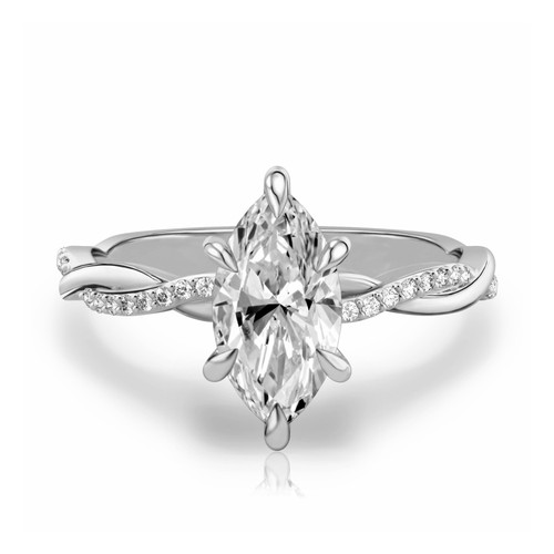 Platinum diamond ring for - diamond,