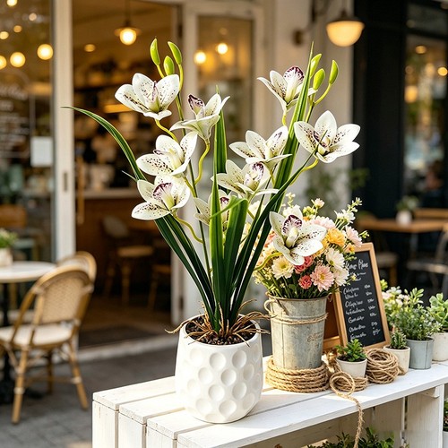 Cymbidium orchid plant - orchid,