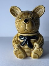 VTG Teddy Bear Honey/ Jam Pot