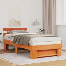 Bed Frame Solid Pine Wood