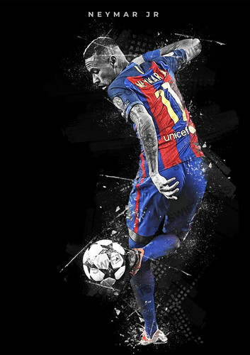 Neymar poster barcelona - poster,