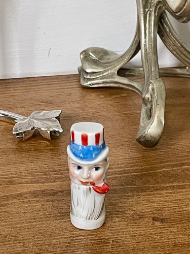 Antique porcelain uncle - uncle, sam