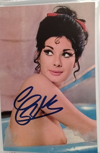 Autograph edwige fenech - edwige,