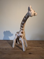Vintage Merrythought & Harrod Giraffe Plush With Bendy Legs Good Condition 22"