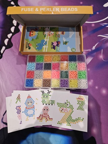 Water fuse beads colours - water, 28