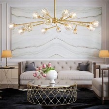 43"Modern Crystal Chandelier