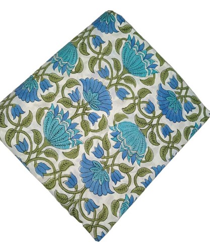 Indian handmade blue - indian, floral