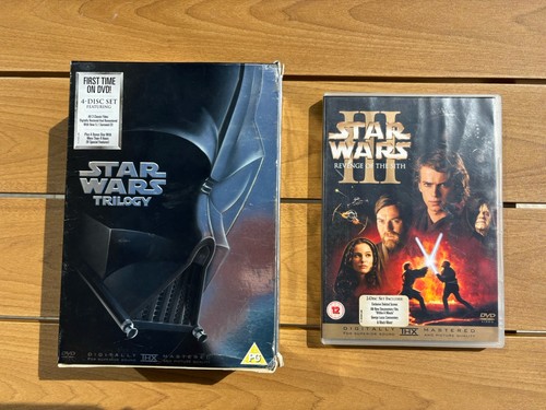 Star wars trilogy dvd box - box, set